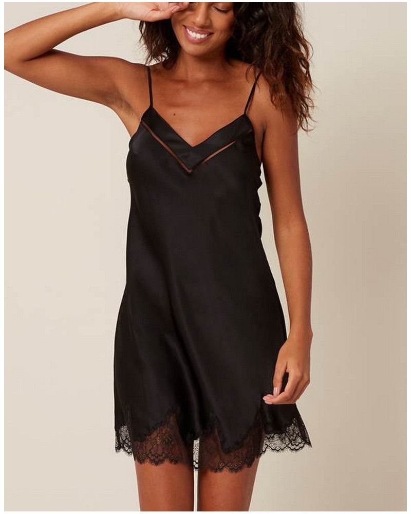 Babydoll Simone Pérèle Nocturne (Black)