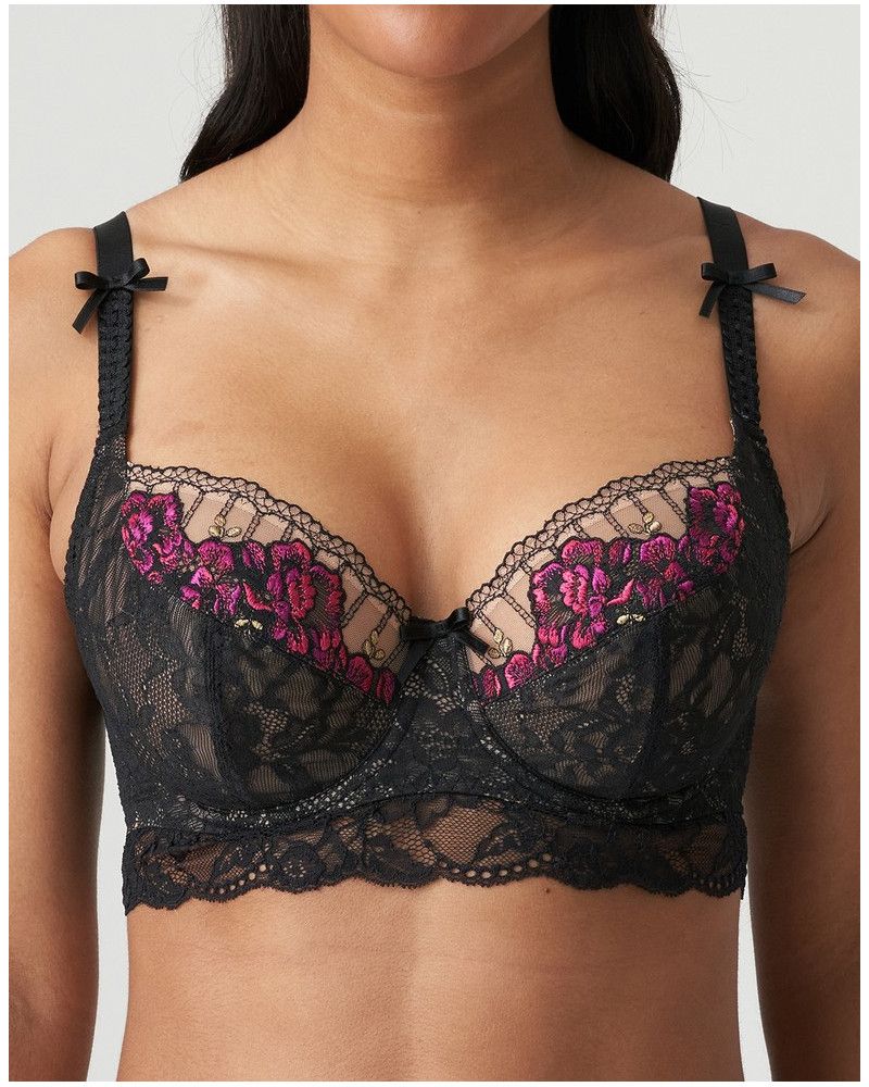 Balcony Tulip Bra Prima Donna Pleasanton (Black)