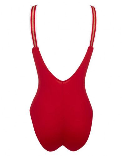 One-piece opened Swimsuit Maintain Swimmer Lise Charmel Energie Nautique (Flamme Nautique)