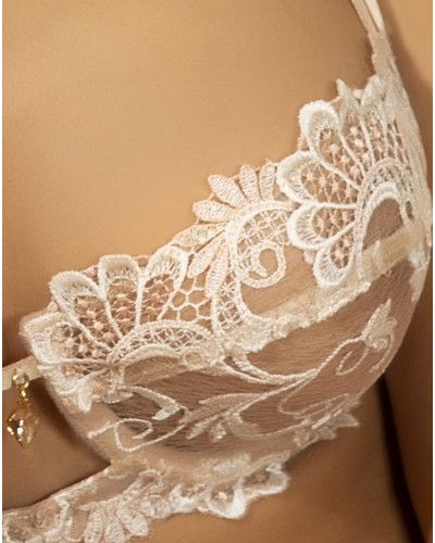 Demi bra Lise Charmel Dressing Floral (Ambre Nacre)