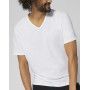 Camiseta cuello V corte recto (Algodón Orgánico) Sloggi GO Shirt (Blanco) Sloggi For Men - 1