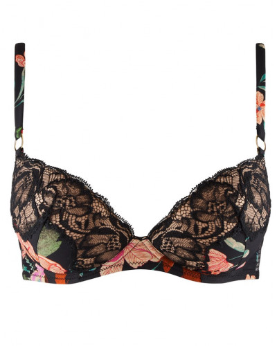 Padded plunge bra Aubade Sweet Folk (Poétique)