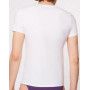 V-neck slim fit t-shirt (Bio cotton) Sloggi GO Shirt (White) Sloggi For Men - 2