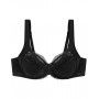 Wellbeing underwired bra Triumph Modern Lace+Cotton (Black) Triumph - 3