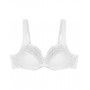Wellbeing underwired bra Triumph Modern Lace+Cotton (White) Triumph - 3