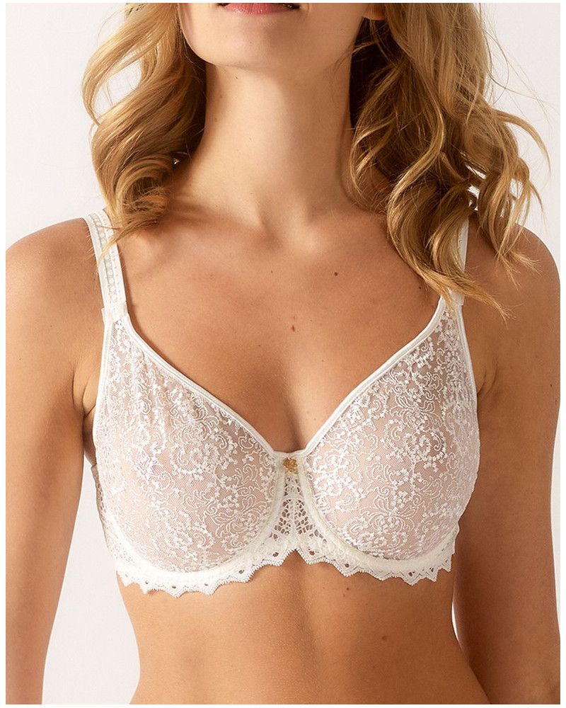 Underwired molded seamless bra Empreinte Cassiopée (Silk)