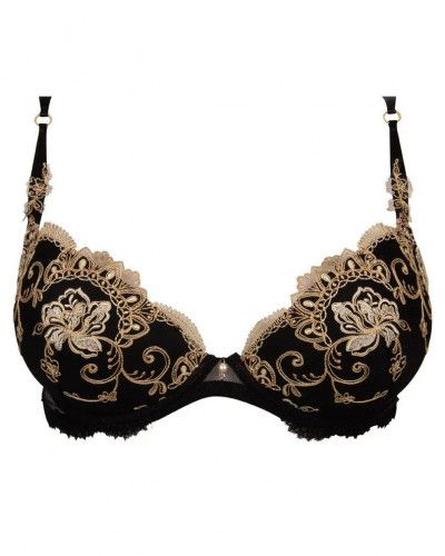 Padded progressive bra Lise Charmel Déesse en Glam (Or Glamour)