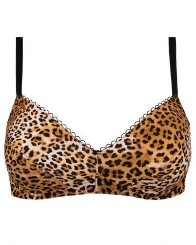 Wireless bra Antigel Libre Panthère (Fauve et Noir)