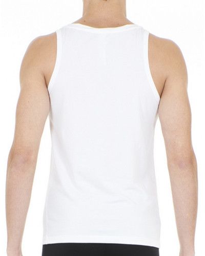 Camiseta sin mangas HOM Supreme Algodón (Blanco)