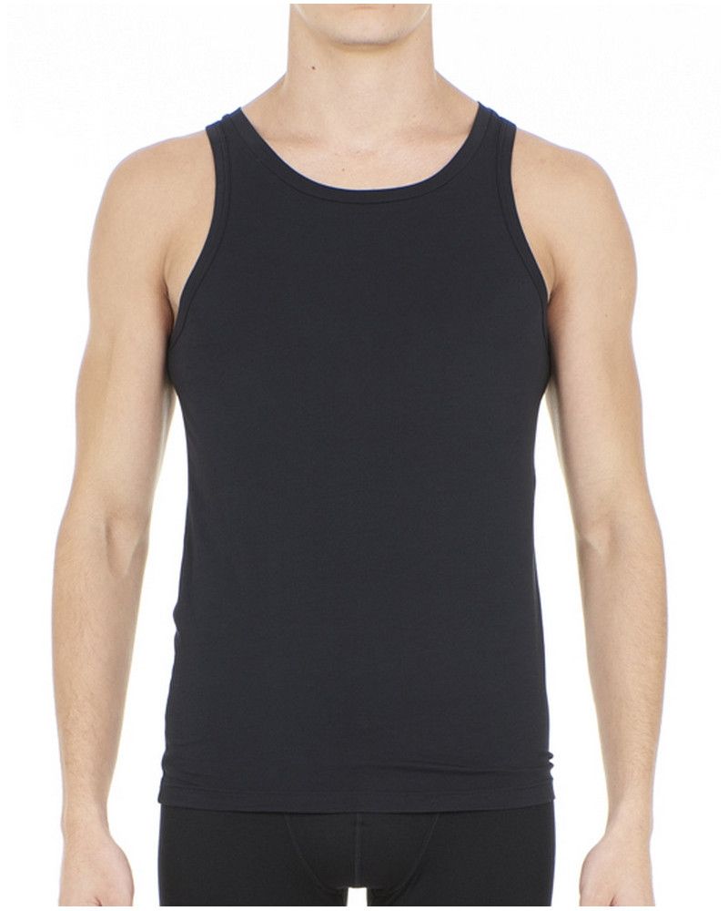 Camiseta sin mangas HOM Supreme Algodón (Negro)