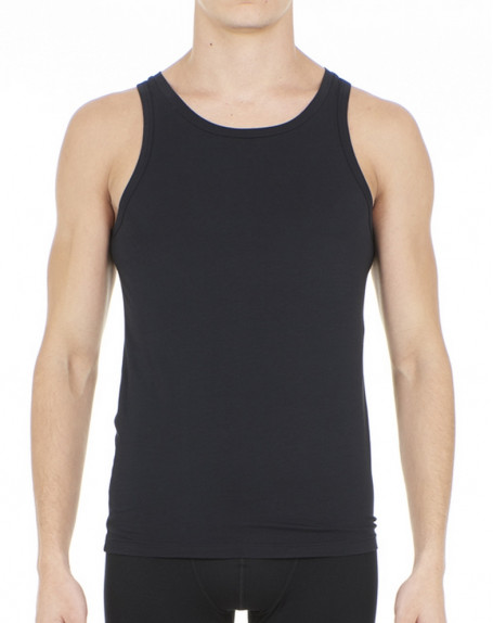 Camiseta sin mangas HOM Supreme Algodón (Negro) HOM - 1