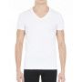 T-shirt col V HOM Supreme Coton (Blanc) HOM - 3