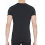 T-shirt col V HOM Supreme Coton (Noir) HOM - 2