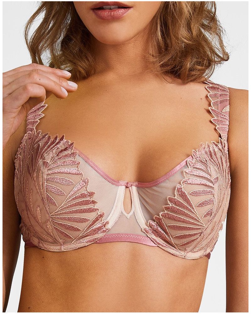 Demi-Bra Aubade Sensory Illusion (Silk Rose)