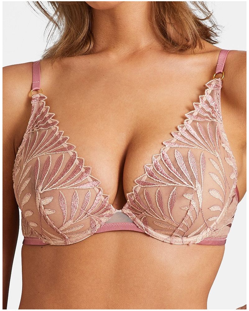 Triangle Bra Aubade Sensory Illusion (Silk Rose)
