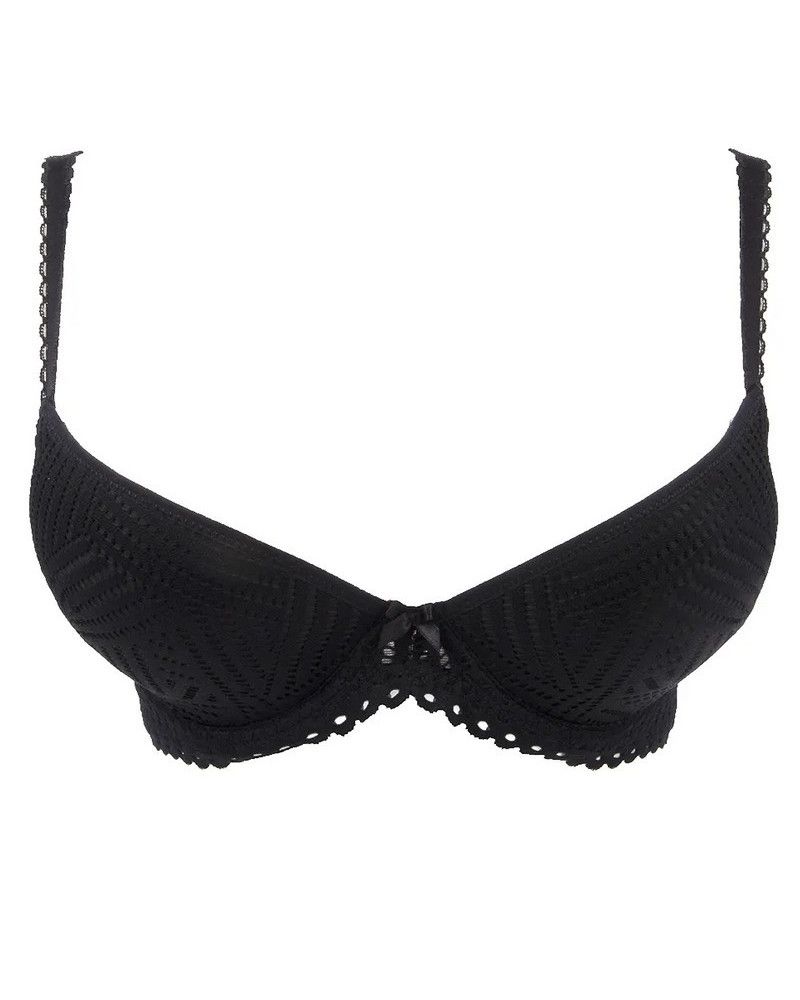 Soutien-gorge coque light Antigel Tressage Graphic (Tressahe Negro)
