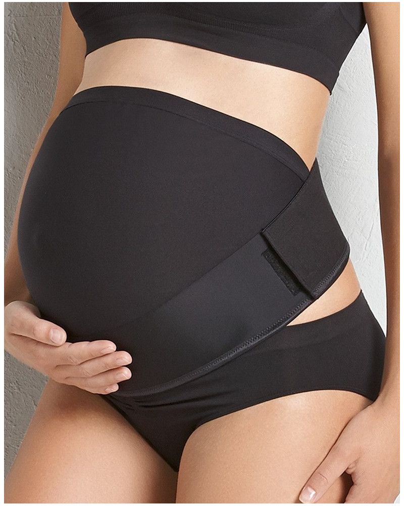 Calzoncillos cinturón de maternidad Anita Maternity BabyBelt (Negro)