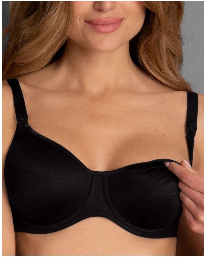 Underwired nursing bra Anita Maternity Basic (Black)