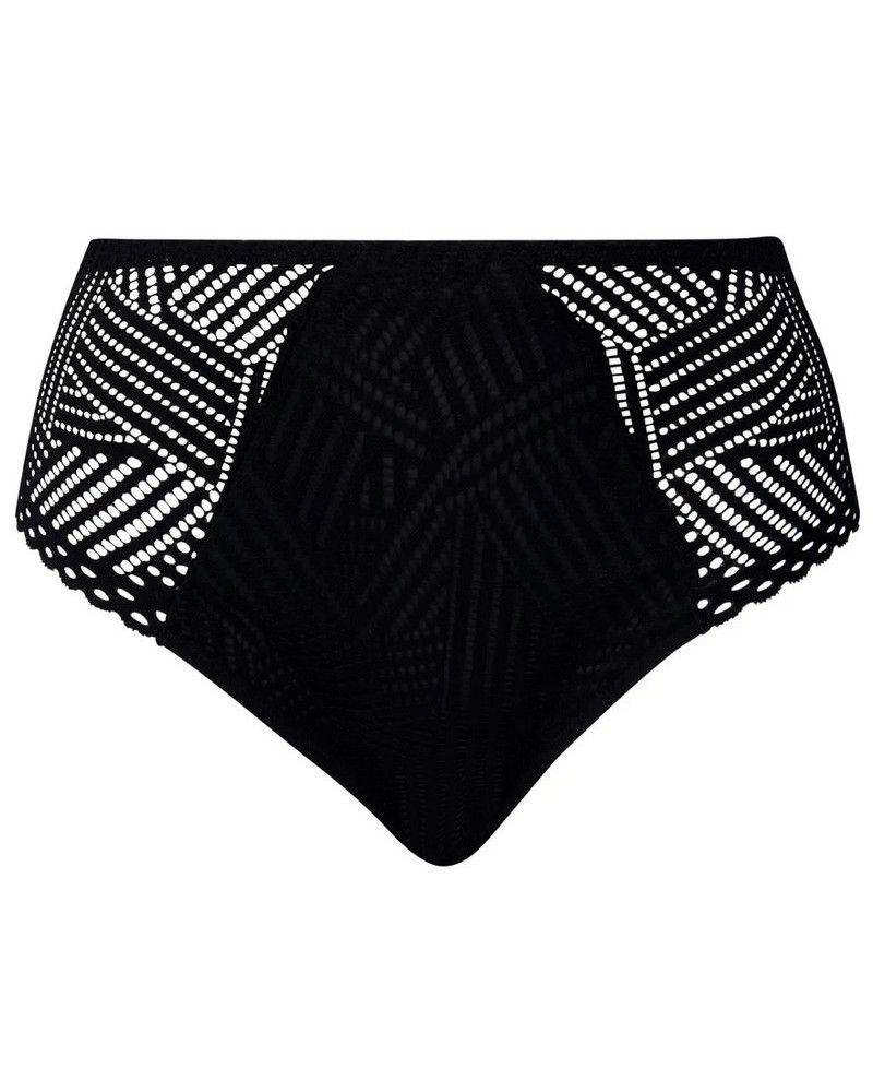 Calzoncillo cintura alta Graphic (Tressage Negro)