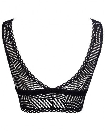 Seduction bralette Antigel Tressage graphic (Tressage Black)