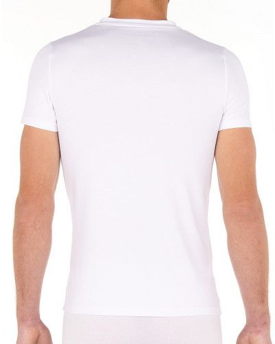Camiseta cuello V Tencel Soft (Blanco)
