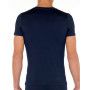 HOM V-Neck T-shirt Tencel Soft (Marine) HOM - 2
