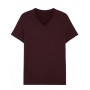 HOM V-Neck T-shirt Tencel Soft (Bordeaux) HOM - 3