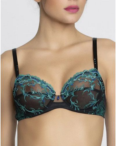 Underwired bra Lise Charmel Secrète Emeraude (Emeraude Intime)