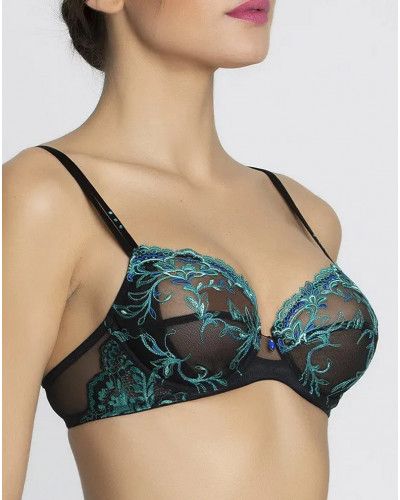 Underwired bra Lise Charmel Secrète Emeraude (Emeraude Intime)
