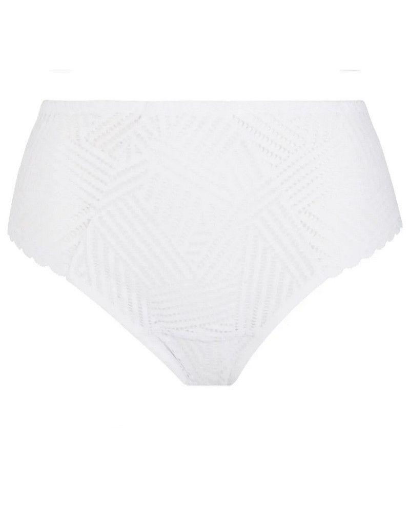 High waisted briefs Antigel Tressage Graphic (Tressage Blanc)