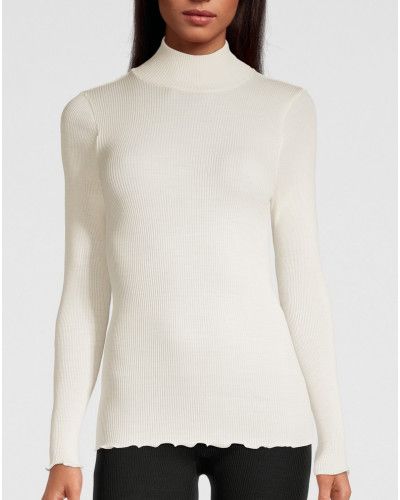 Funnel Neck Pull Col CheminÃ©e Pull Laine Col CheminÃ©e Femme Pull à