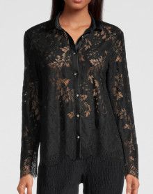 Shirt Lace Laize Oscalito 6652 (Black) Oscalito - 1