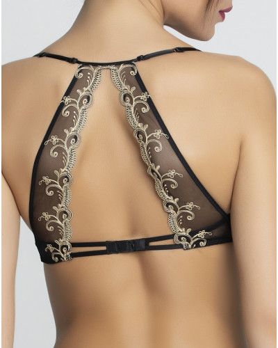 Underwired triangle bra Lise Charmel Déesse en Glam (Or Glamour)