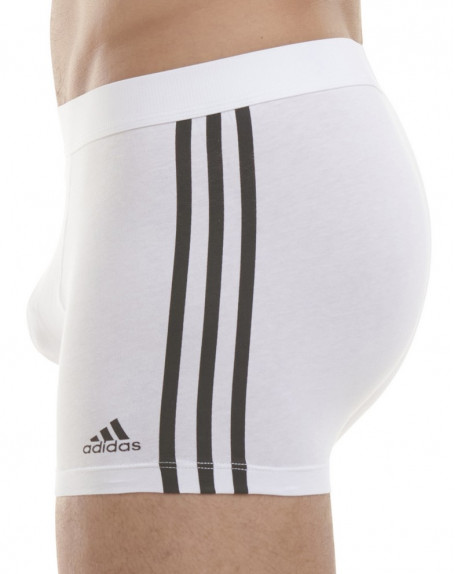 Paquete 3 Boxers Adidas Active Flex Cotton 3 Stripes (Blanco/Gris/Negro)