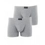 Set of two Boxers Massana with covered waistband (Gris clair) Massana - 1