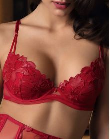 Padded Bra Lise Charmel Glamour Couture (Rouge Cuir)