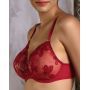 Triangle deep cup bra Lise Charmel Glamour Couture (Rouge Couture)
