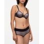 Shorty Chantelle Smooth Lines (Noir/Beige)