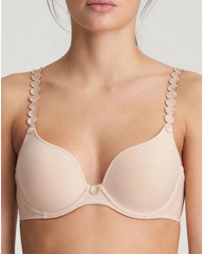 Sujetador Preformado Forma de Corazón Marie Jo Tom (Café au Lait)