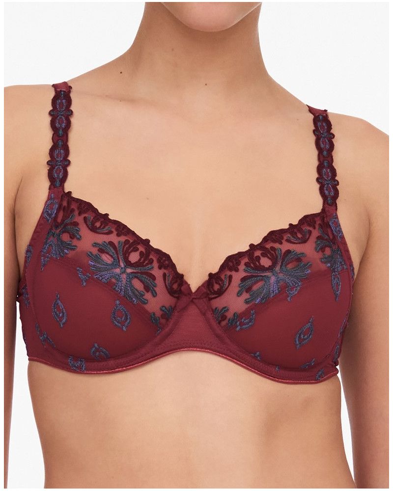 3 parts bra Chantelle Champs-Elysées (Acajou)