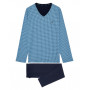 HOM Mayron long pyjamas (Blue Print) HOM - 1