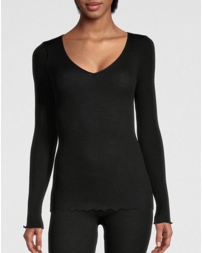 Camiseta Manga Larga Oscalito 3486 (Negro)