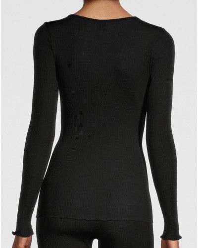 Camiseta Manga Larga Oscalito 3486 (Negro)