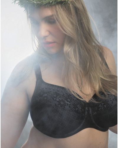 Soutien-gorge armatures bien-être Rosa Faia Rosemary (Noir)