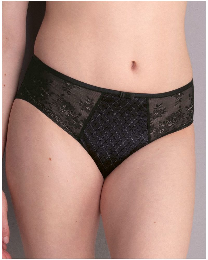 High waisted briefs Rosa Faia Rosemary (Black)