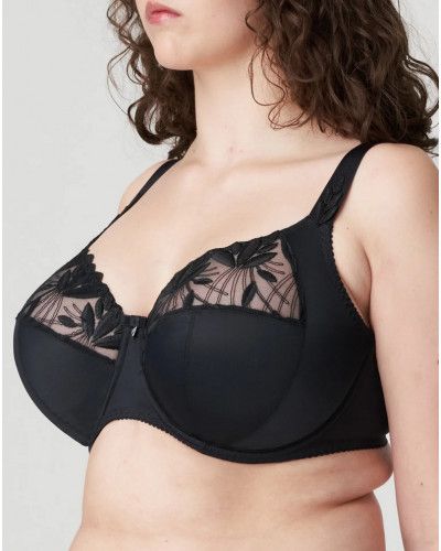 Soutien-gorge emboîtant bonnets profonds (I, J, K) Prima Donna Orlando (Charbon)