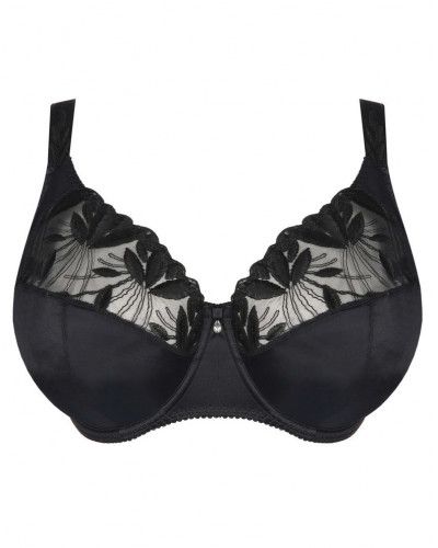 Soutien-gorge emboîtant bonnets profonds (I, J, K) Prima Donna Orlando (Charbon)