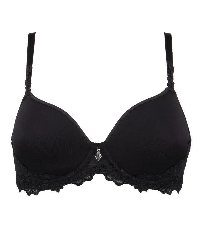 Plunge spacer bra Lise Charmel Dressing Floral (Black)
