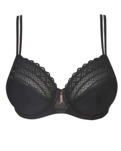 Sujetador con aros Prima Donna Twist East End  (Charbon)