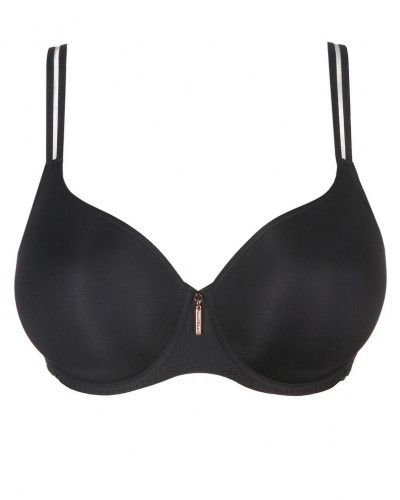 Padded Bra heart shape Prima Donna Twist East End (Charbon)